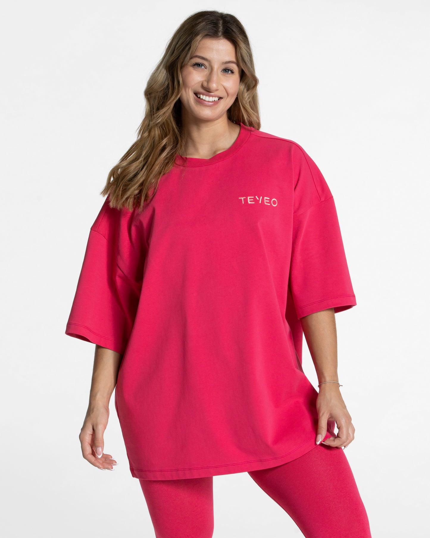 Signature Oversized T-Shirt ‘Berry’