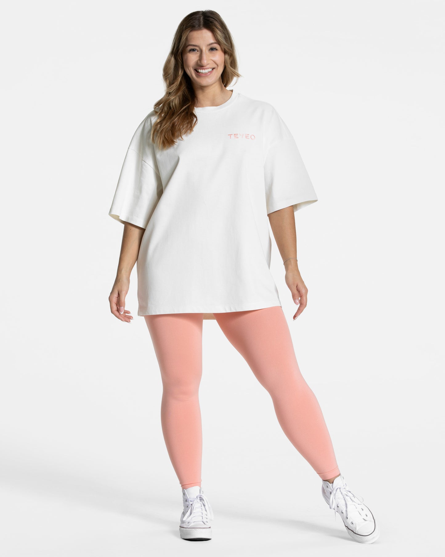 Signature Oversized T-Shirt ‘Peach’