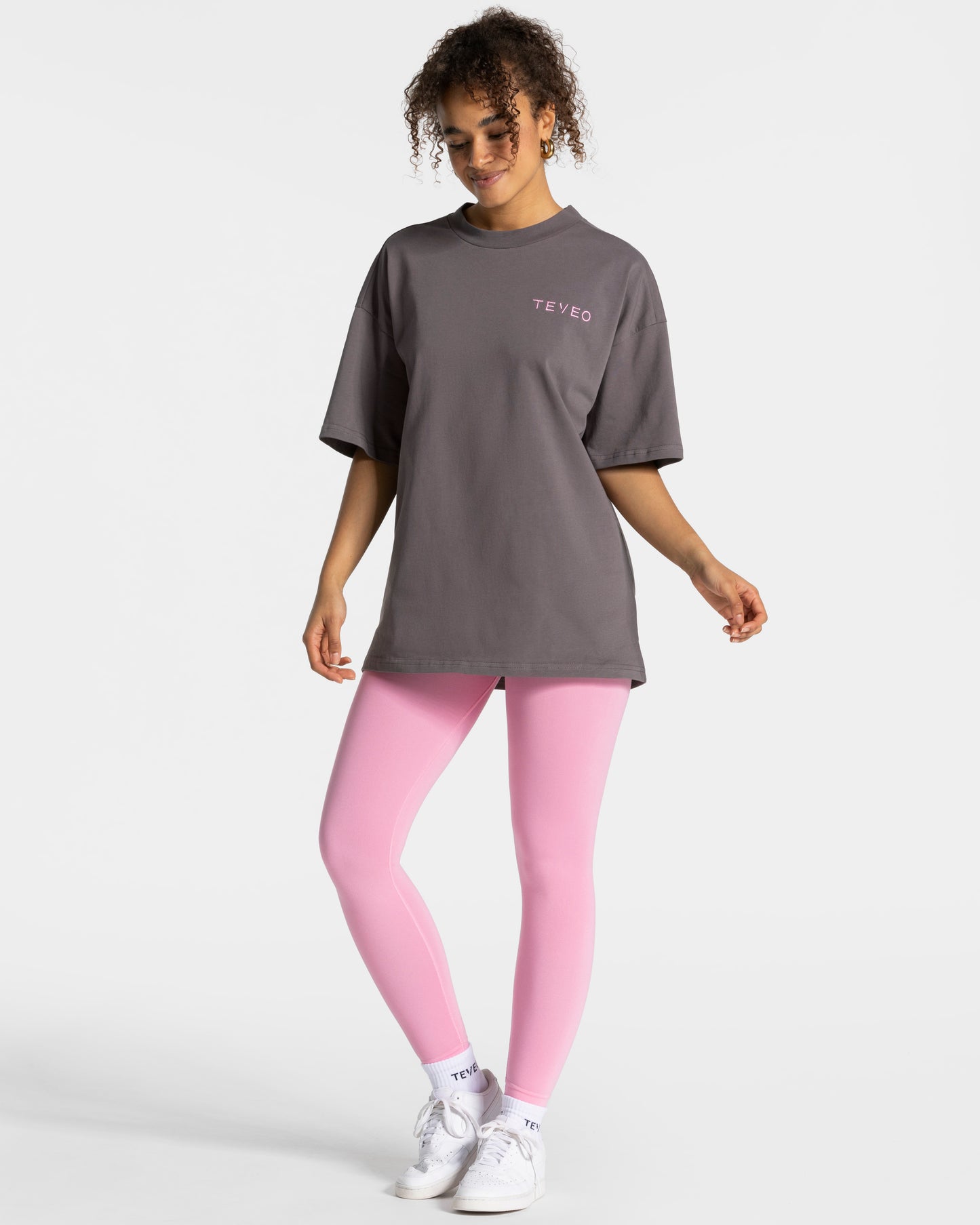 T-shirt oversize Signature « graphite »