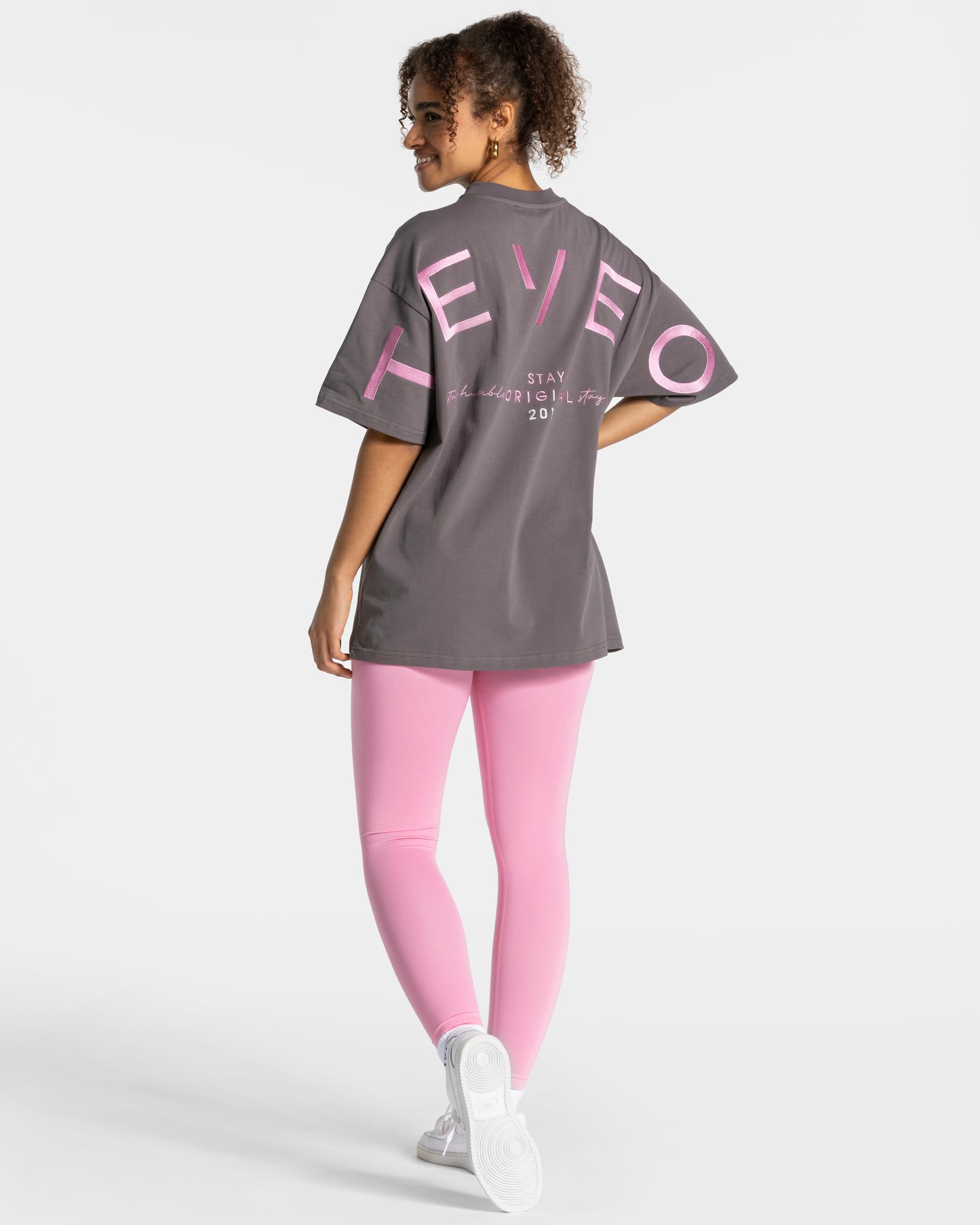 T-shirt oversize Signature « graphite »