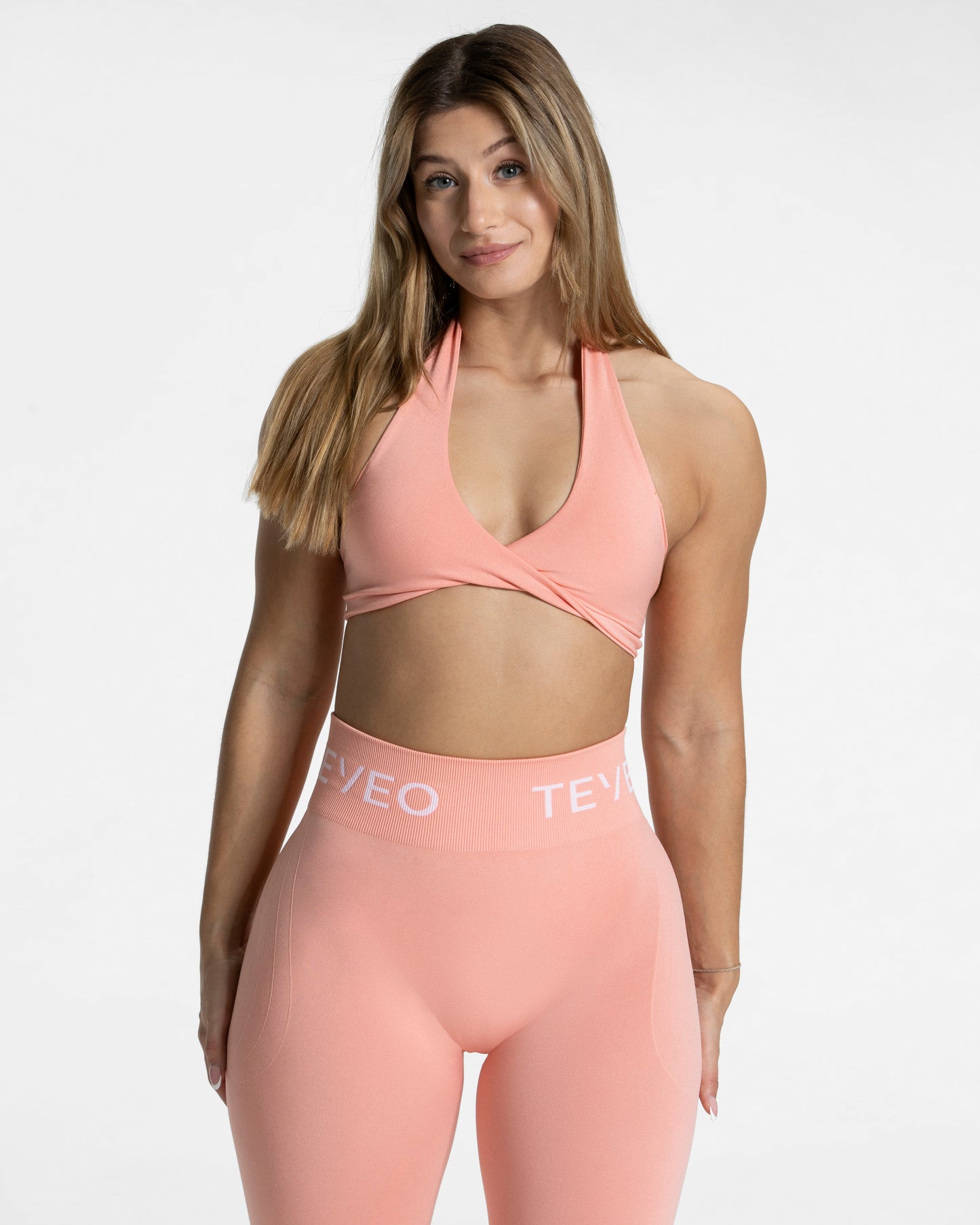 Signature Twisted Bra ‘Peach’
