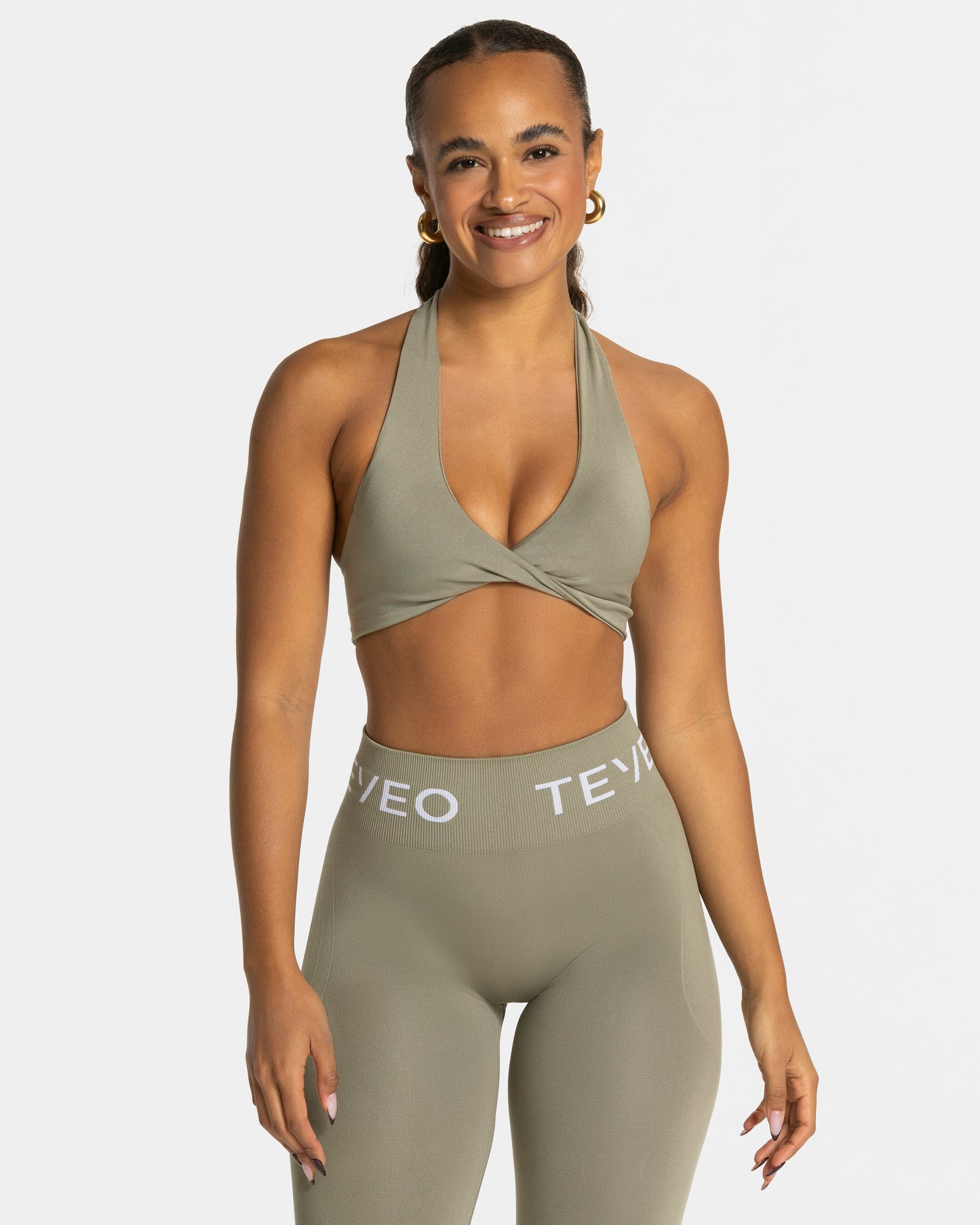 Signature Twisted Bra ‘Khaki’