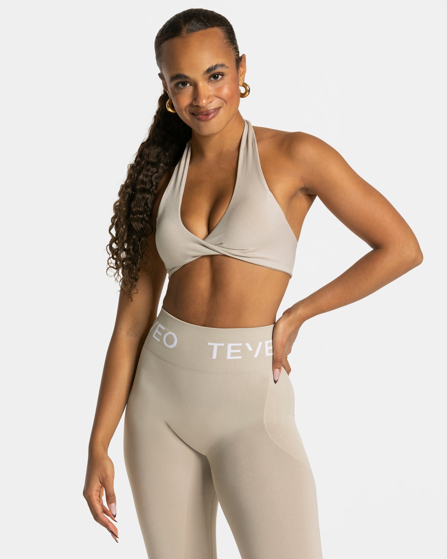 Signature Twisted Bra ‘Latte’