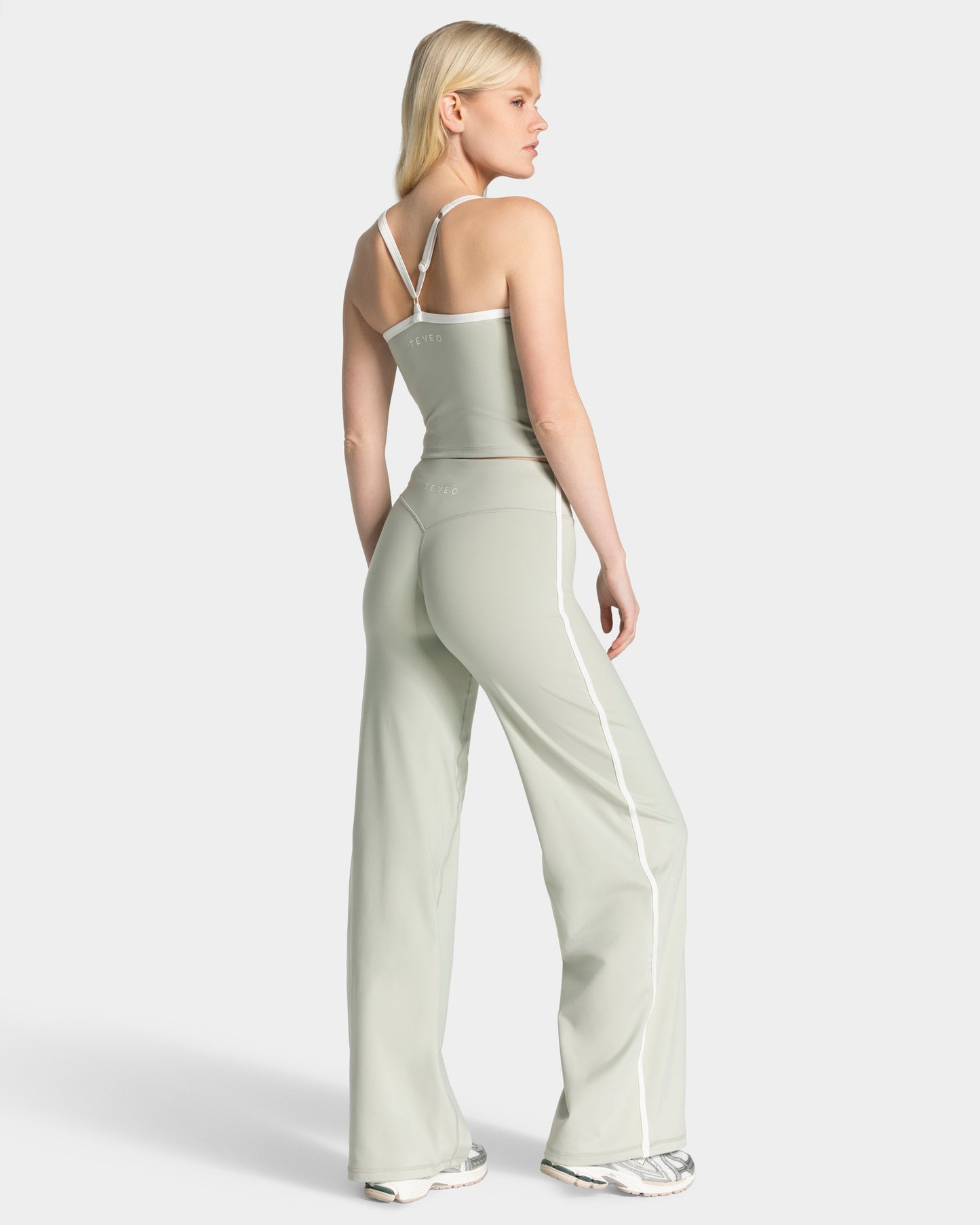 Soft Ribbed Top ‘Pistachio’