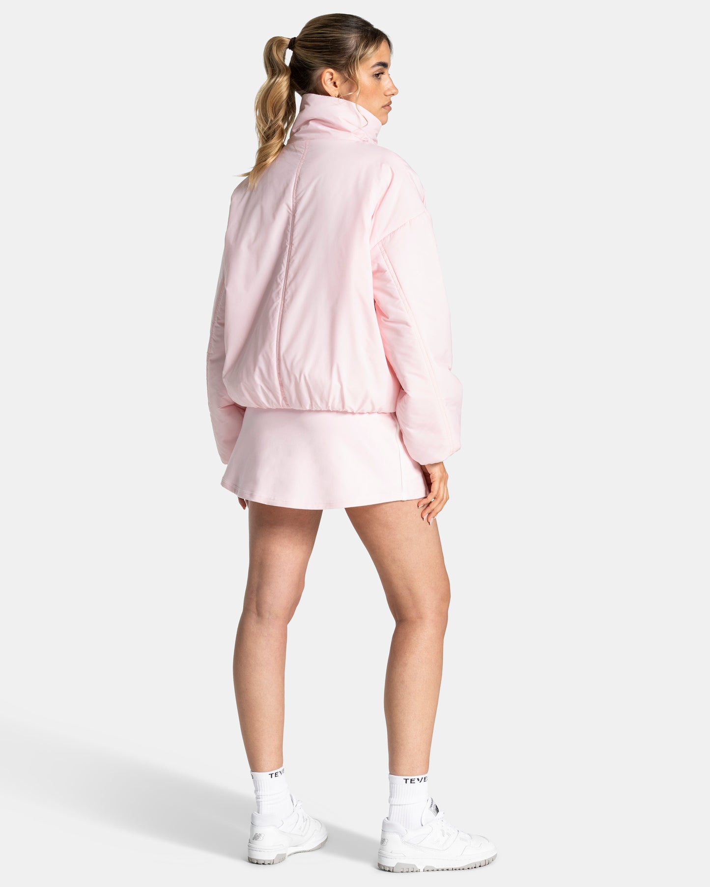 Soft Crop Bomber Jacket ‘Blossom’