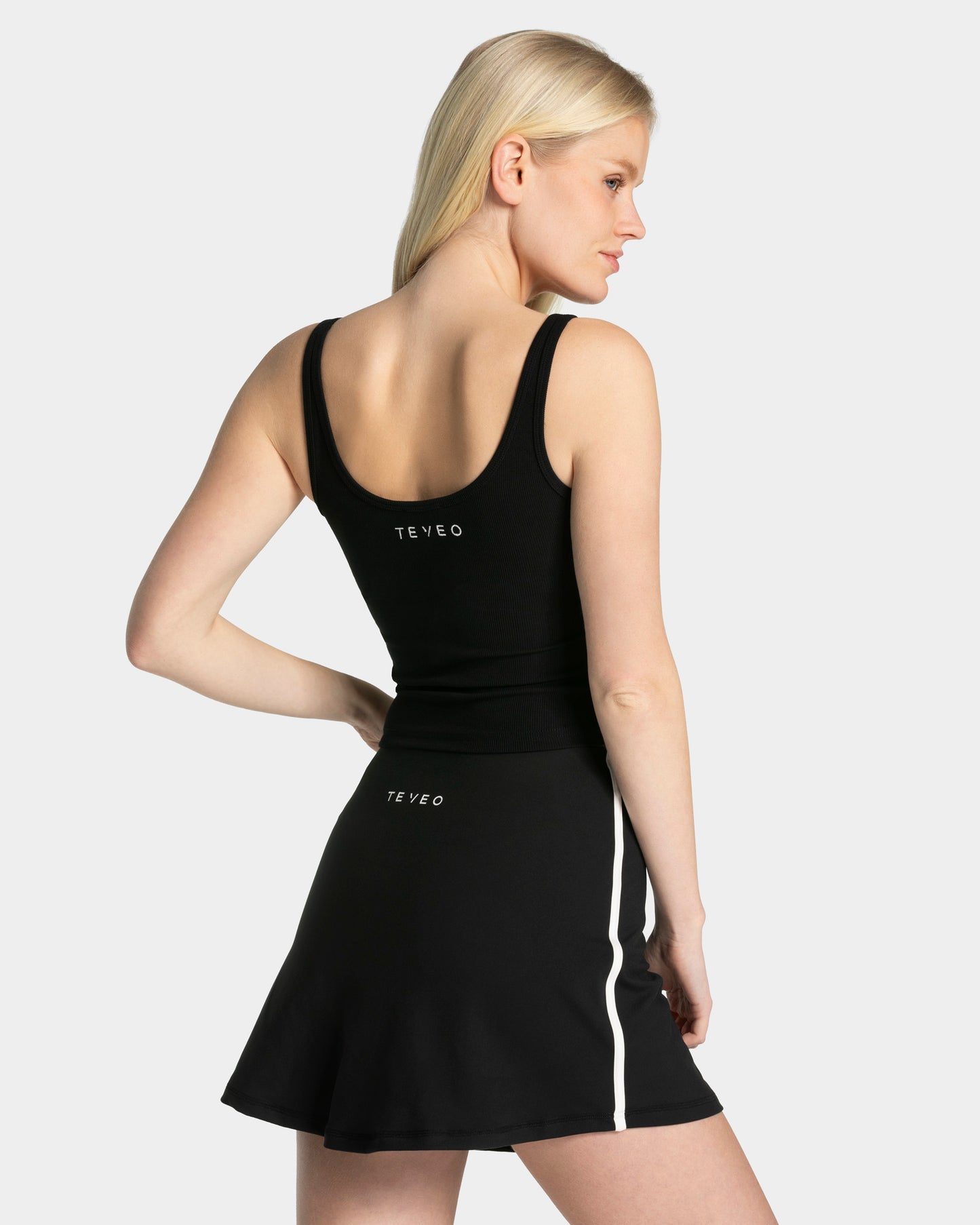 Haut côtelé Soft « Noir »