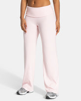 Soft Ribbed Fold-Over Straight Leg Pants – Tall ‘Blossom’