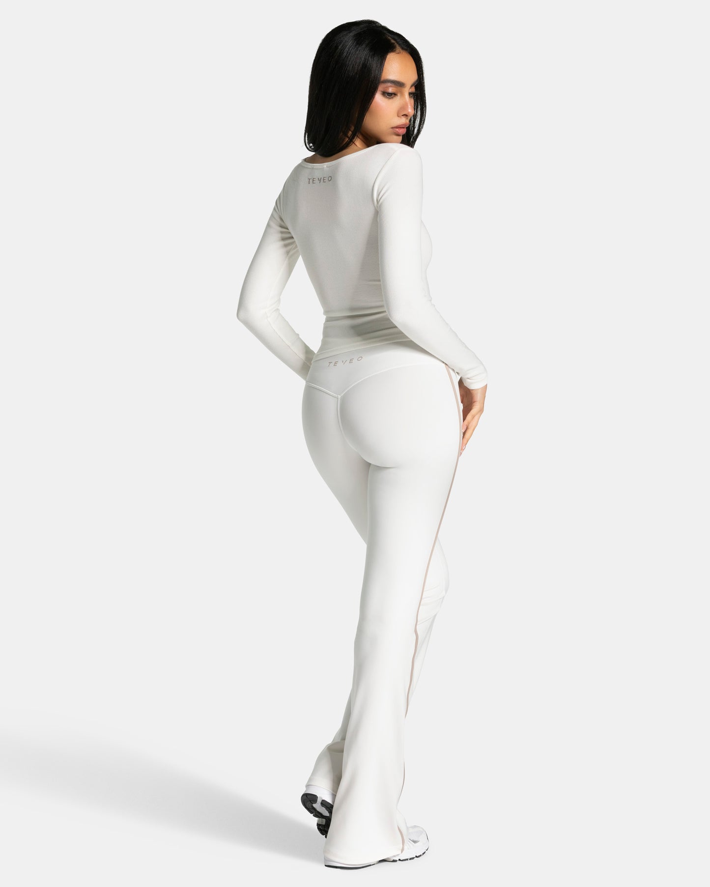 Soft Flared Leggings – Regular ‘Off-White’