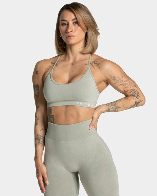 Brassière Acid « vert sauge »