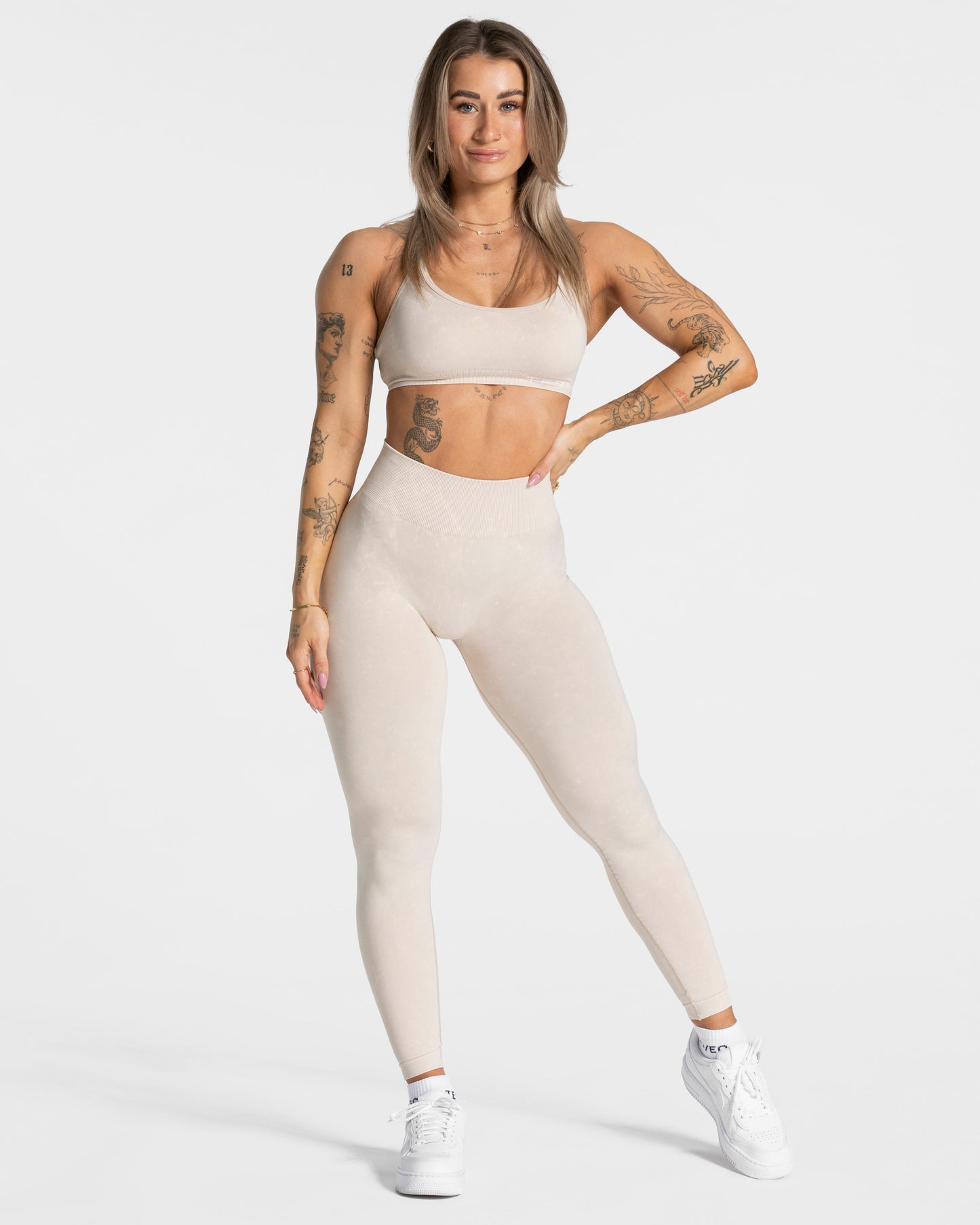 Acid Covert Scrunch Leggings "Sand"