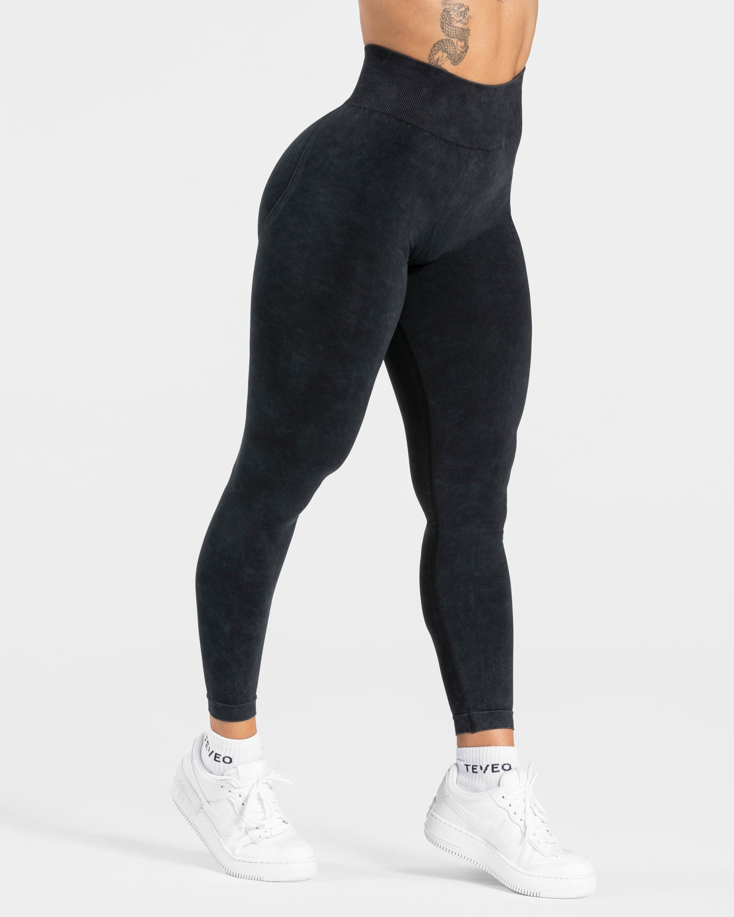 Acid Covert Scrunch Leggings "Schwarz"