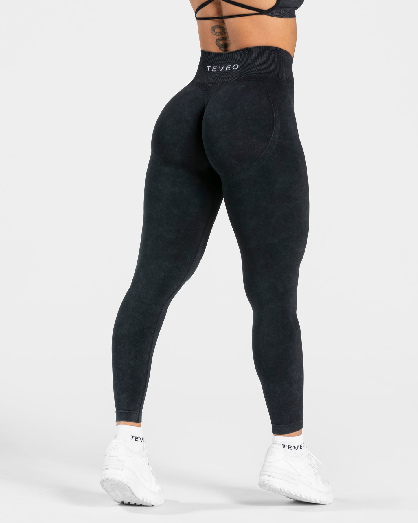 Acid Covert Scrunch Leggings "Schwarz"