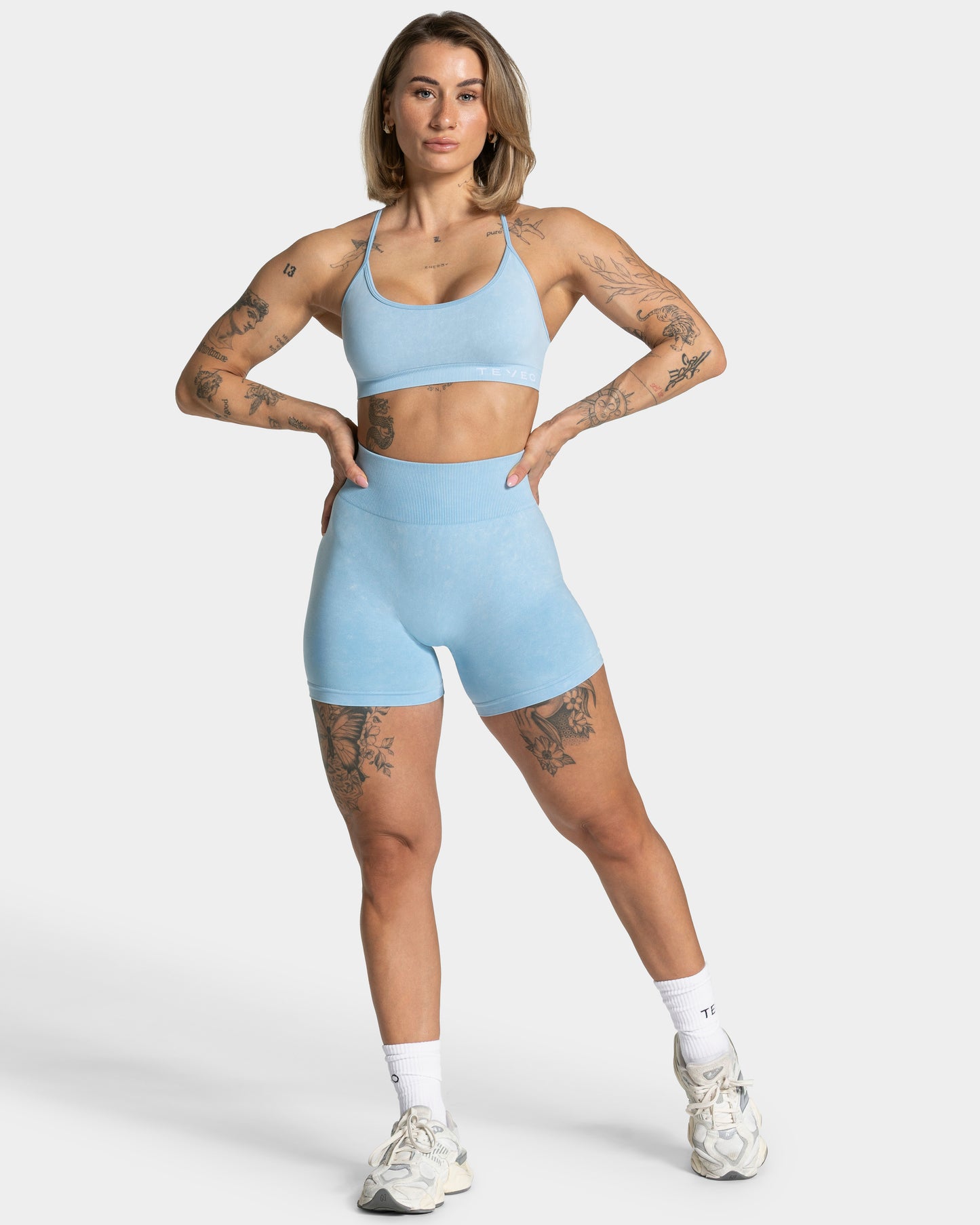 Acid Covert Scrunch Shorts ‘Baby Blue’