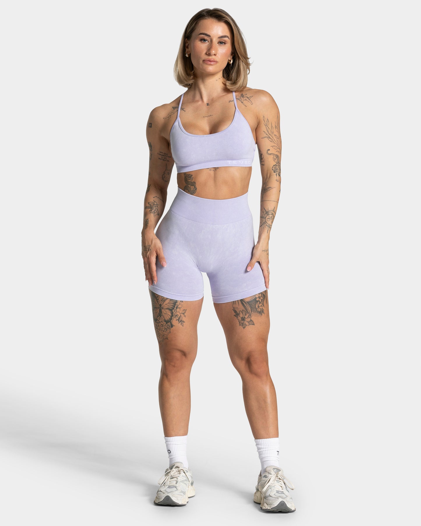 Shorts Acid Covert Scrunch «lila»
