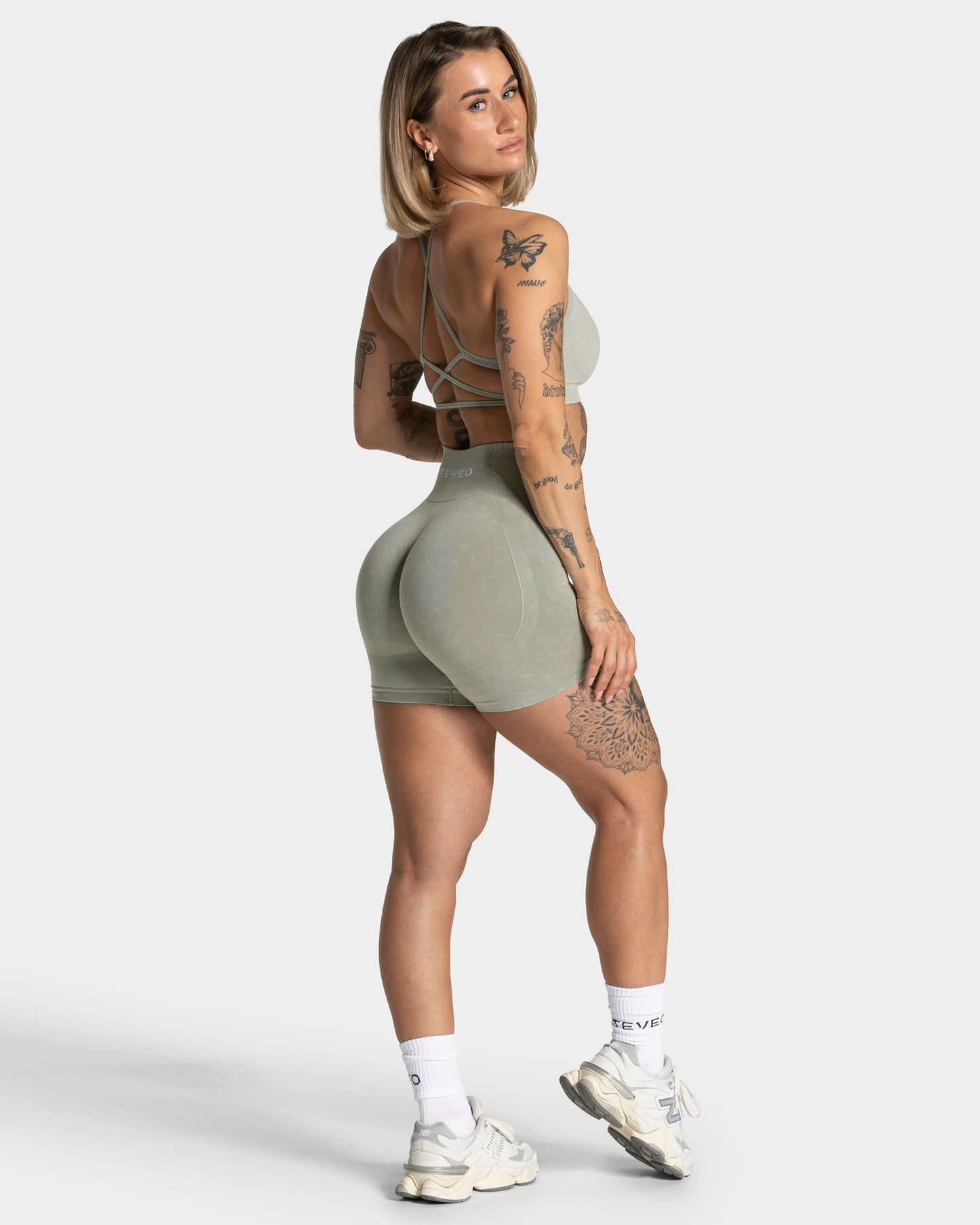 Shorts Acid Covert Scrunch «salvia»