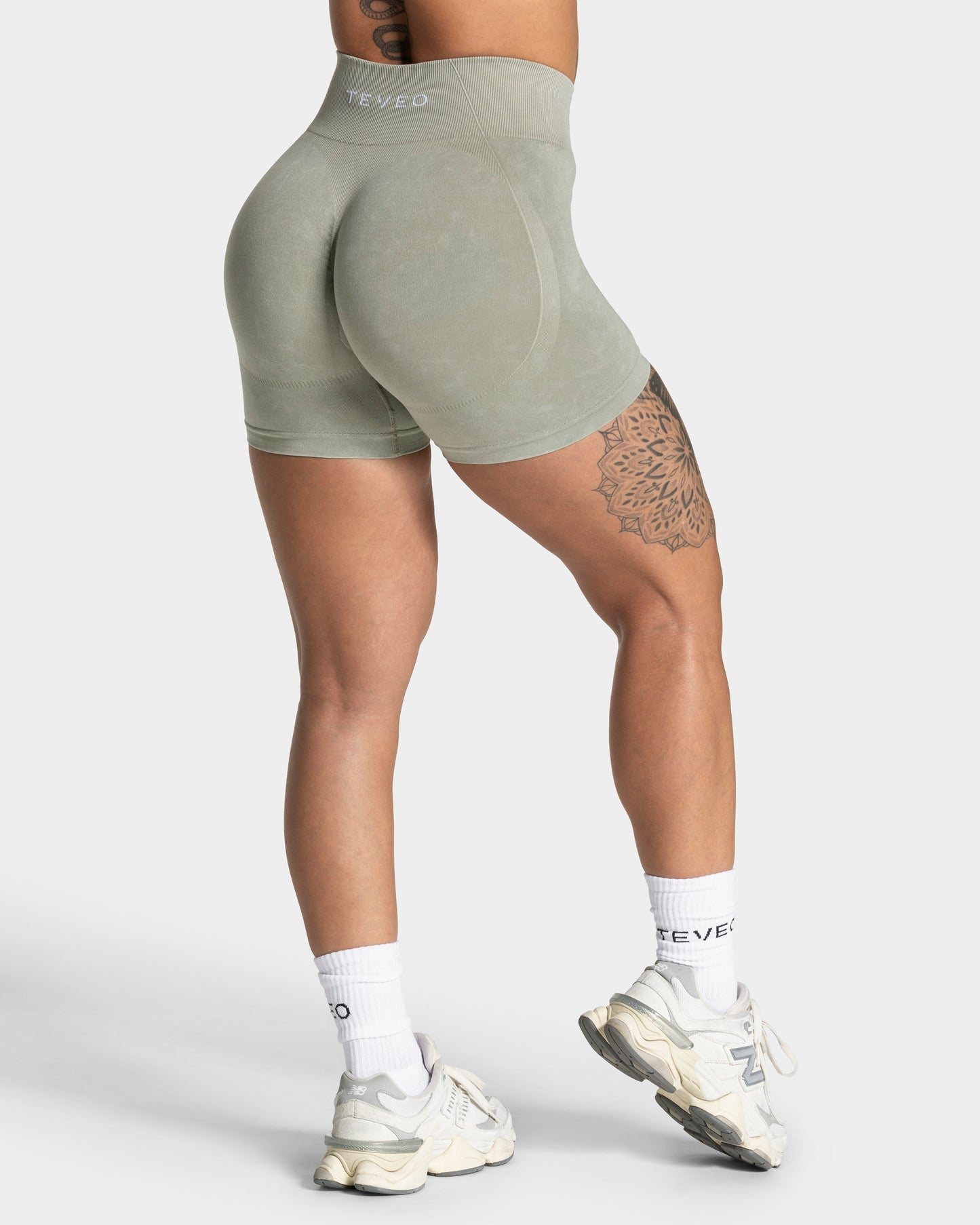 Shorts Acid Covert Scrunch «salvia»