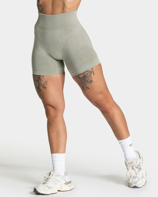 Short Acid Covert scrunch « vert sauge »