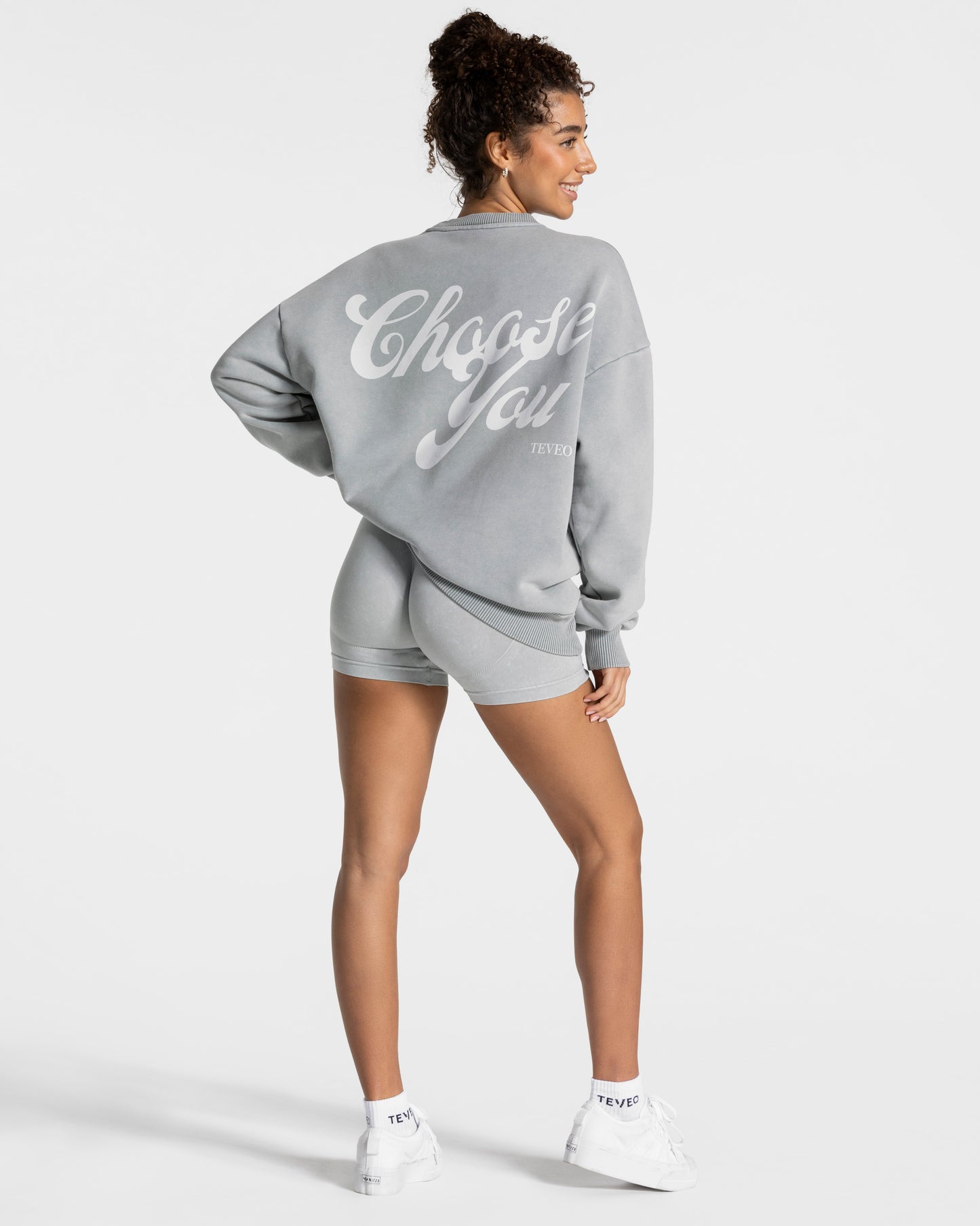 Acid Oversized Sweater ‘Light Grey’
