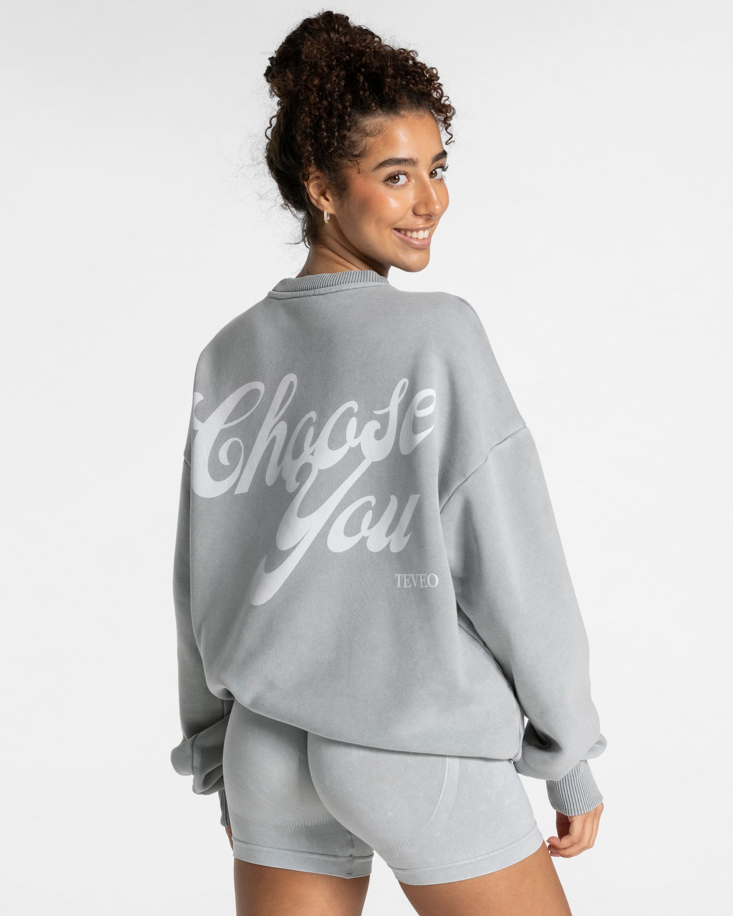 Acid Oversized Sweater ‘Light Grey’