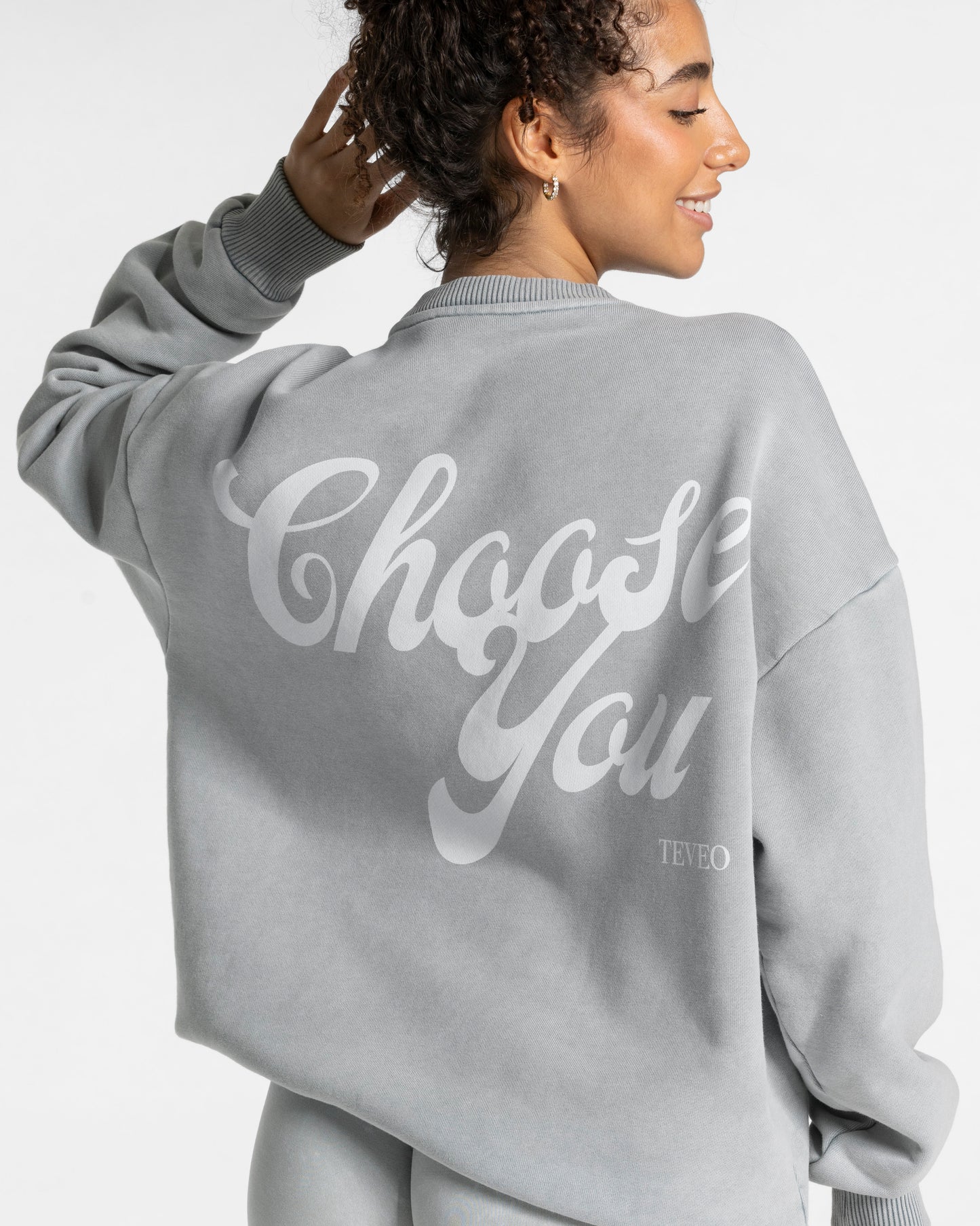 Acid Oversized Sweater ‘Light Grey’