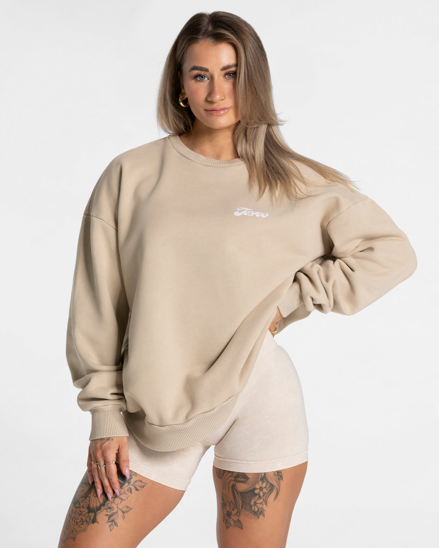 Acid Oversized Sweater ‘Sand’