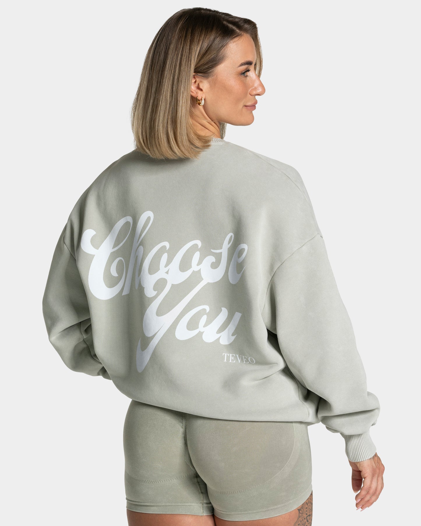Acid Oversized Sweater ‘Sage’