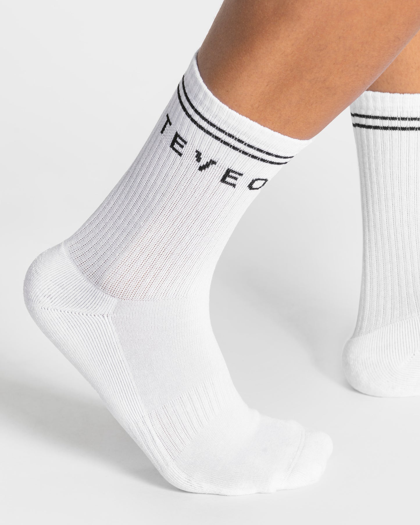 Chaussettes Crew (2 paires) « blanc »