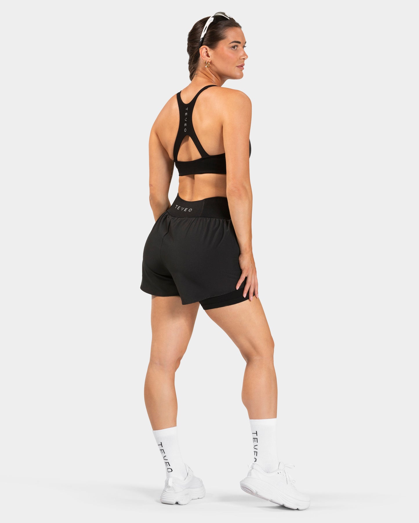 Endorphin Socken (2er-Pack) "Weiß - Schwarz"