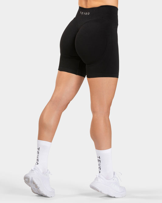 Short Sculpt Scrunch Endorphin « noir »