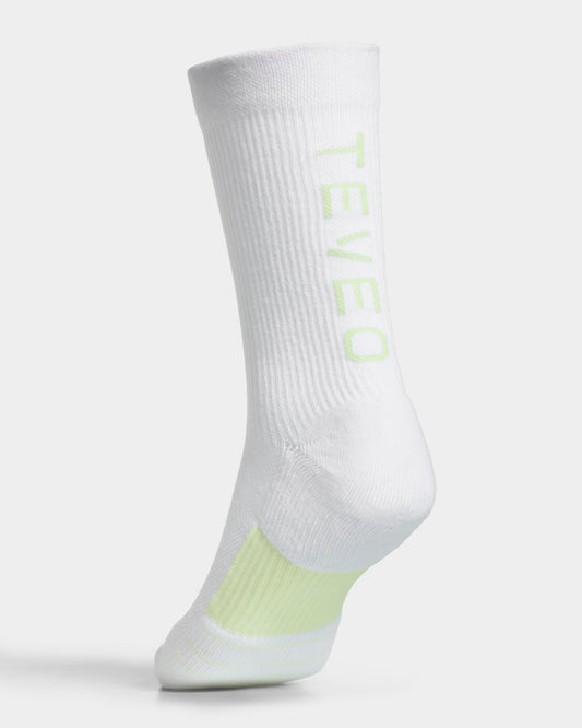 Endorphin Socks (2-Pack) ‘White-Limelight’