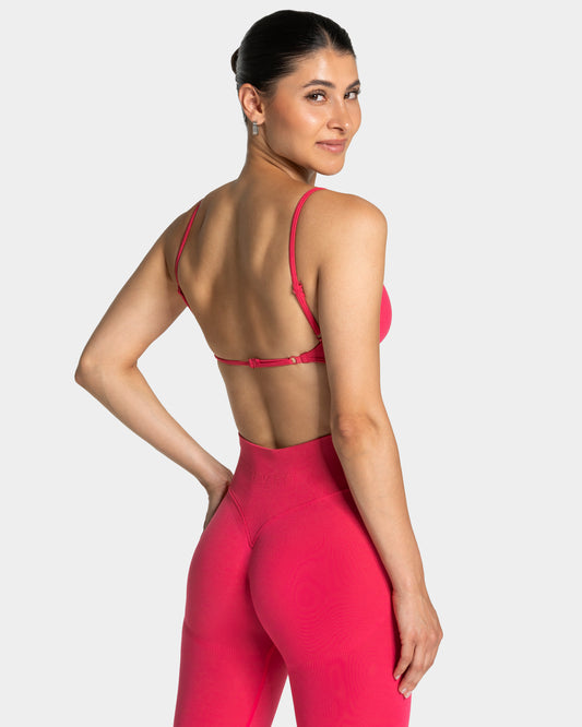 Brassière Backless Femme « berry »