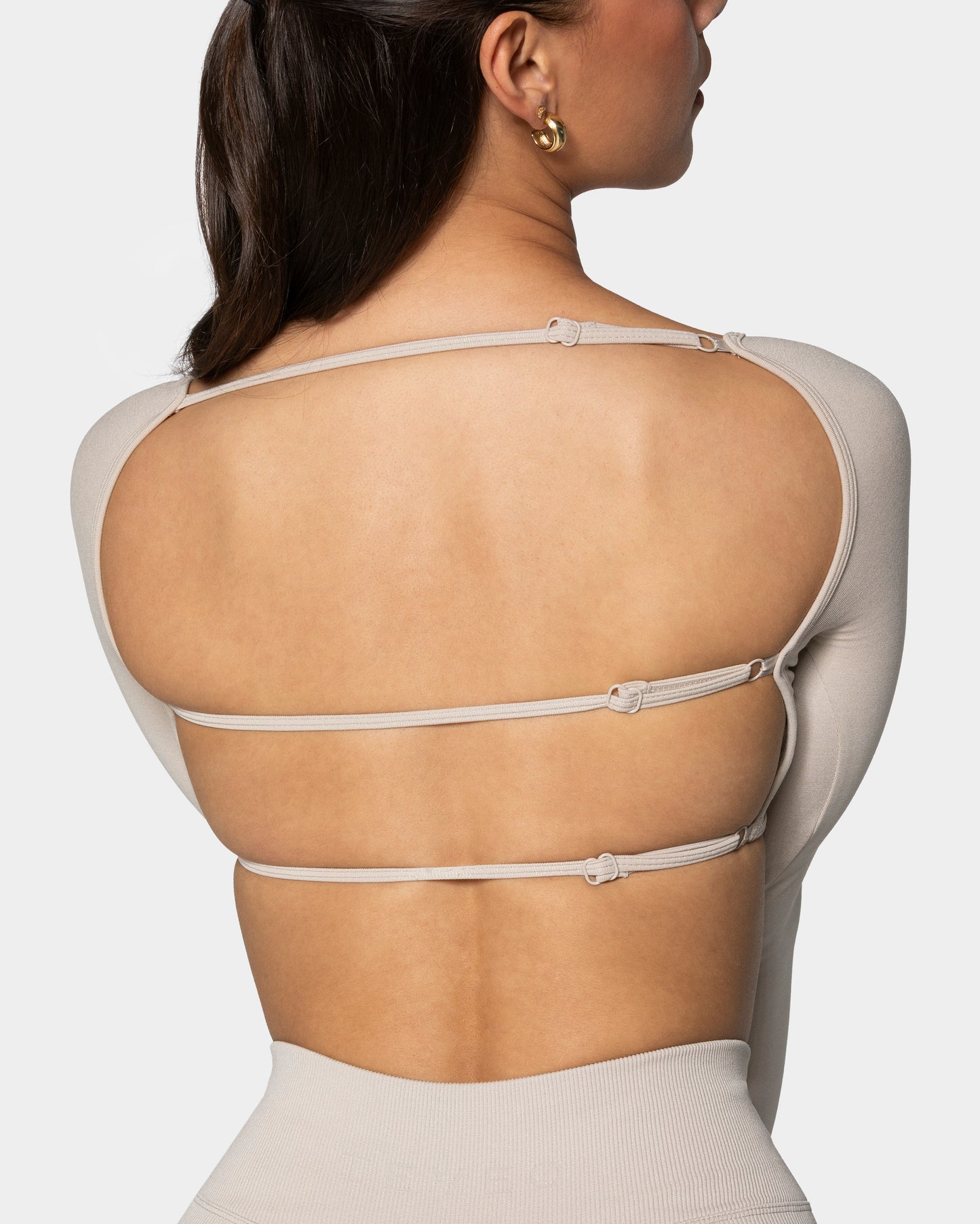 Femme Backless Longsleeve ‘Cream’