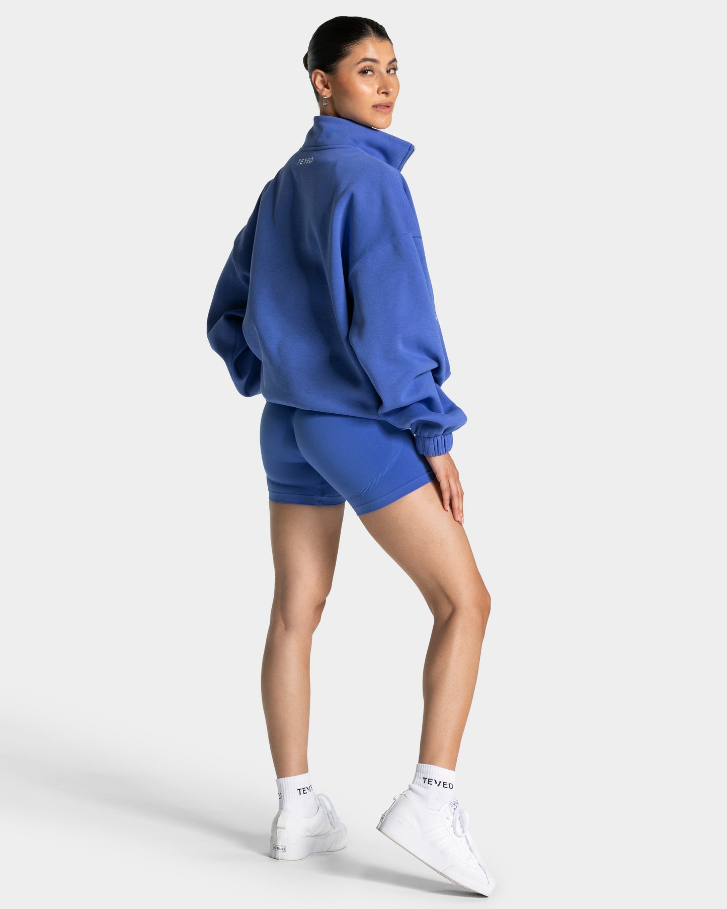 Femme Half Zip Sweater ‘Royal Blue’