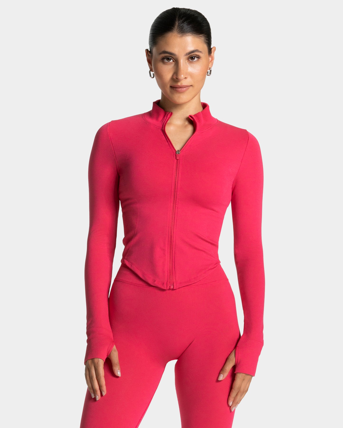 Femme Shaping Zip Jacket ‘Berry’
