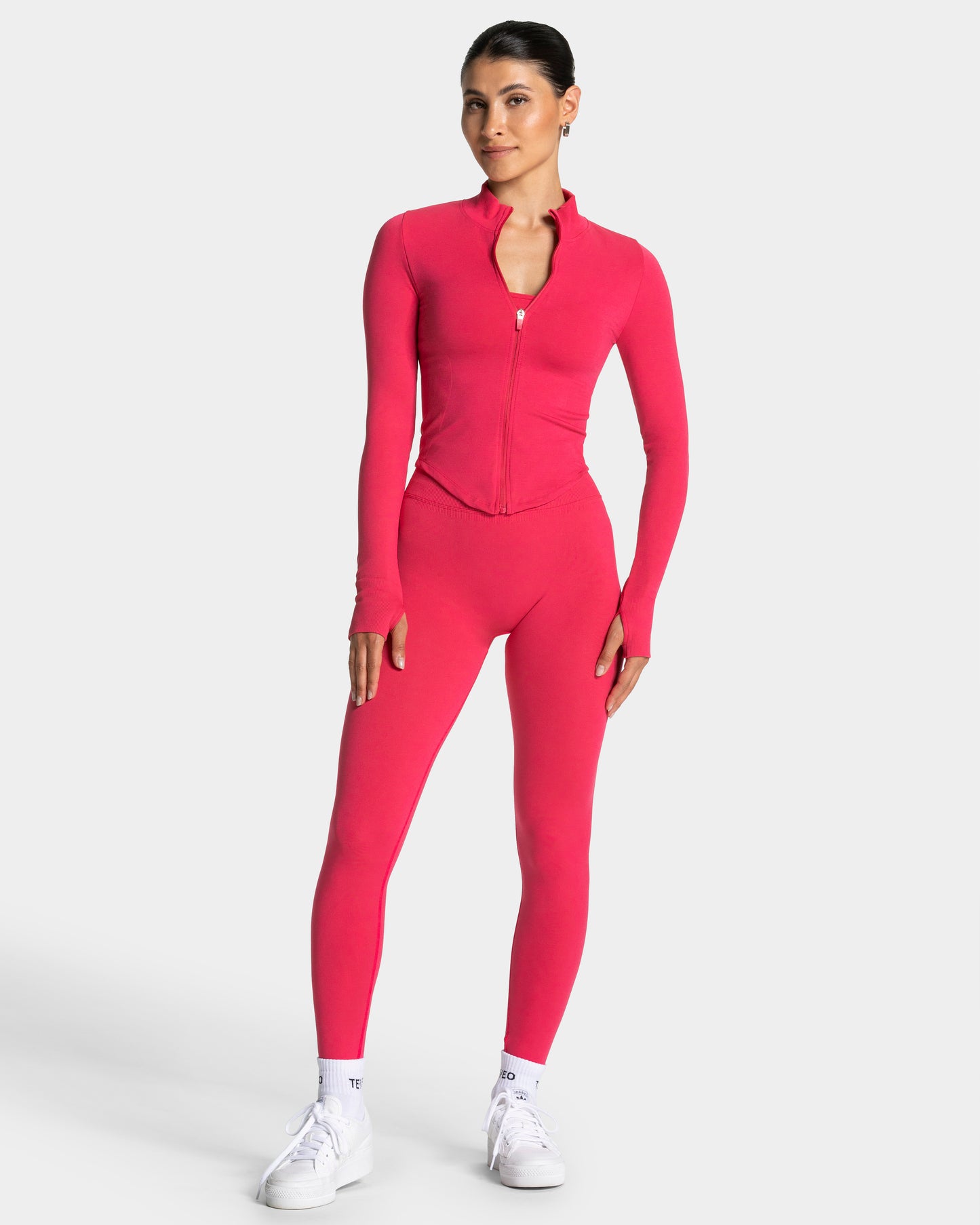 Femme Shaping Zip Jacket ‘Berry’