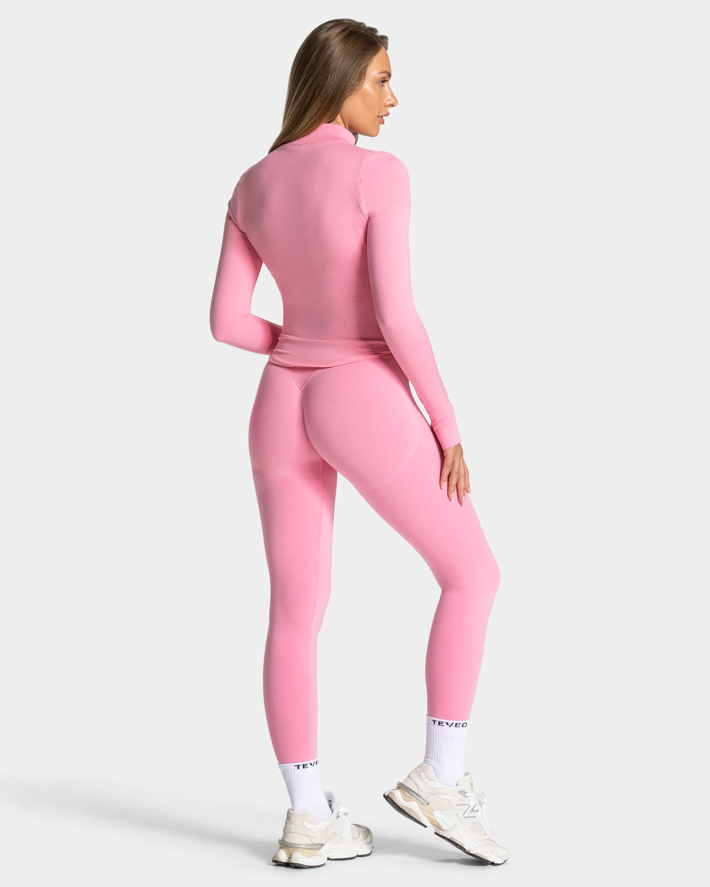Chaqueta Femme Shaping Zip «rosa»