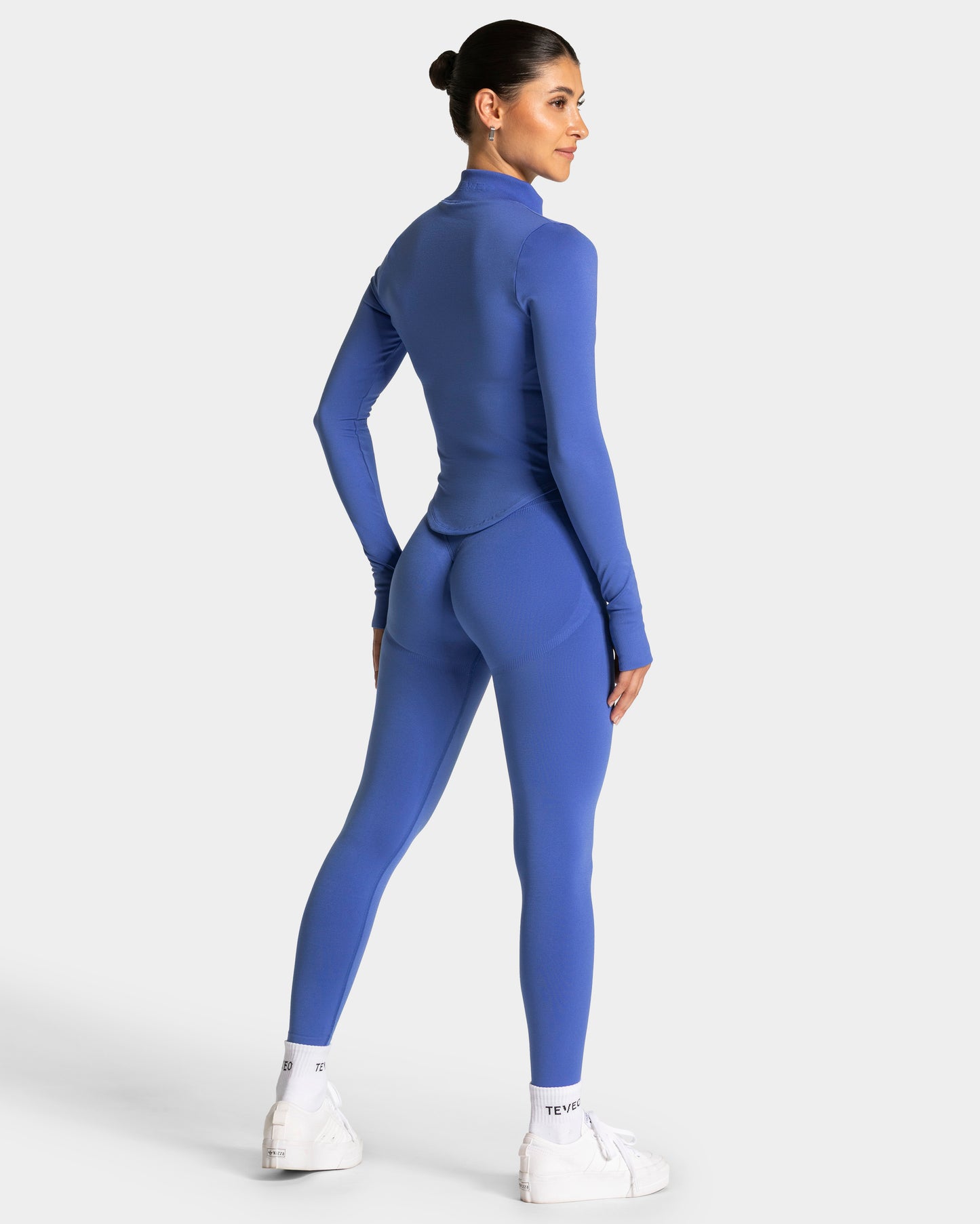 Veste de sport zippée Shaping Femme « bleu roi »