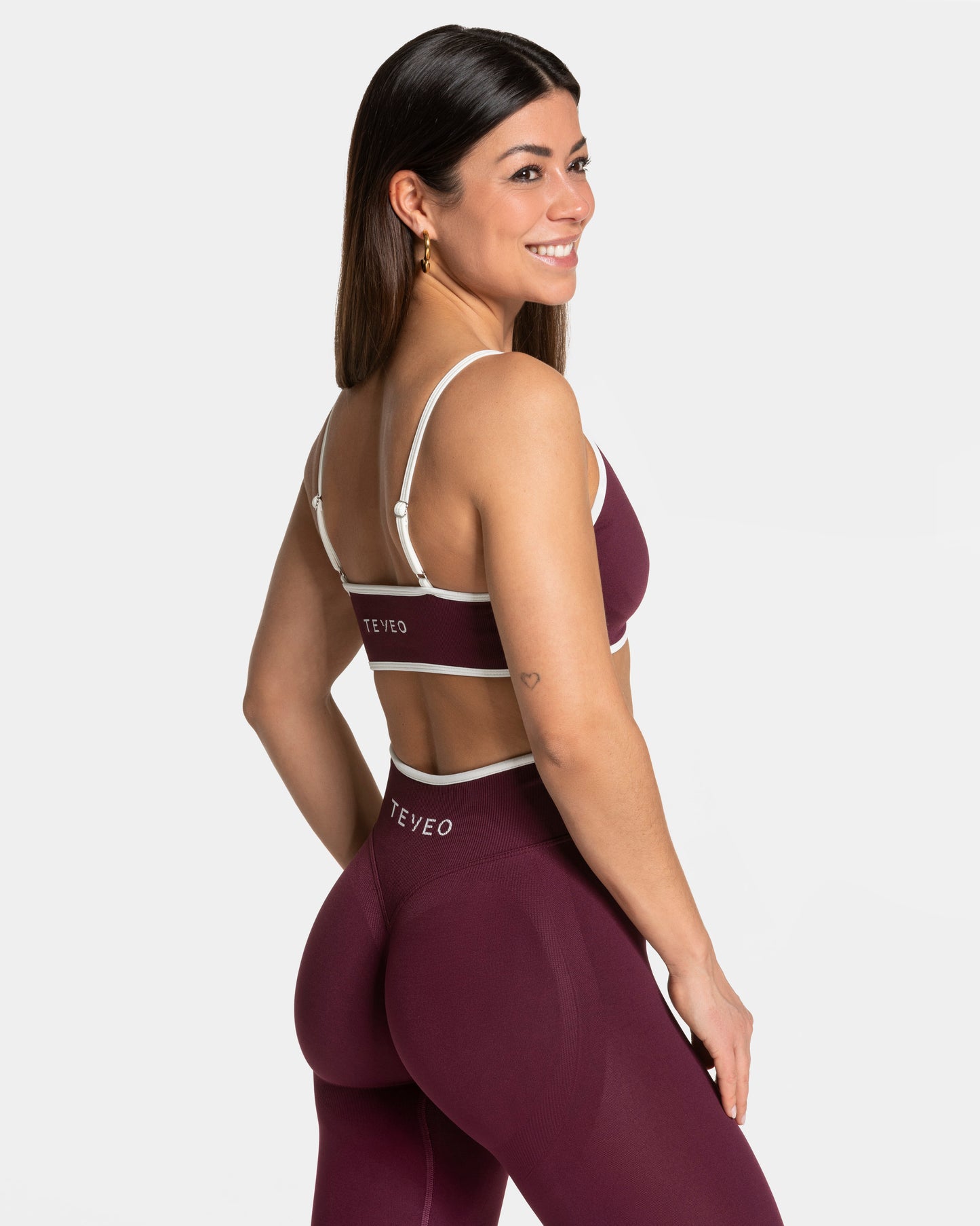 Reggiseno Contrastline "Prugna"