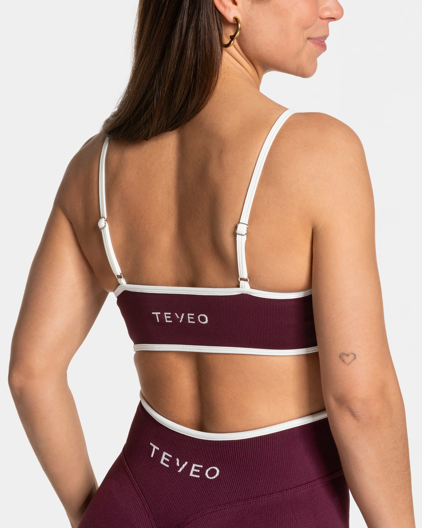 Reggiseno Contrastline "Prugna"