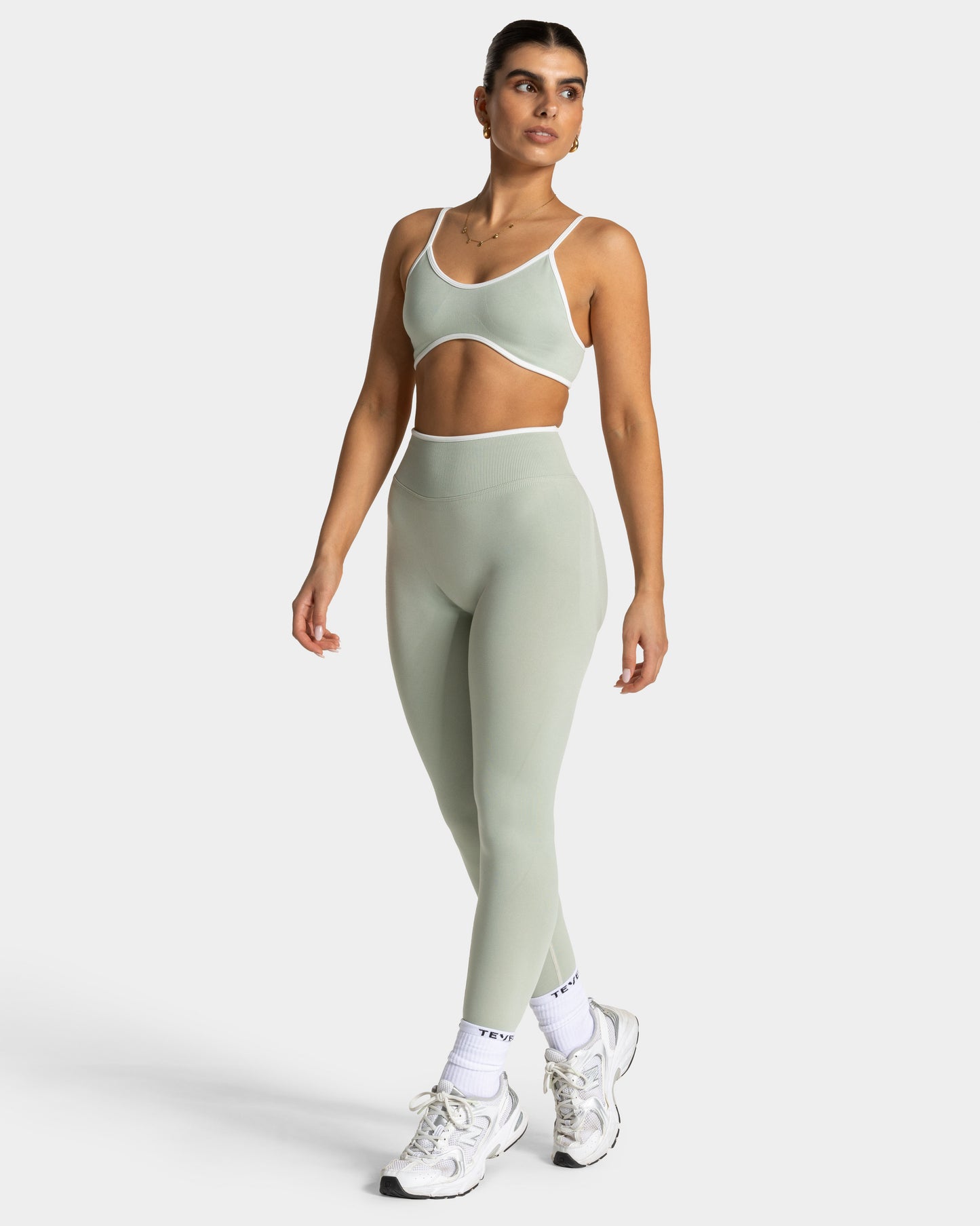 Contrastline Bra ‘Pistachio’