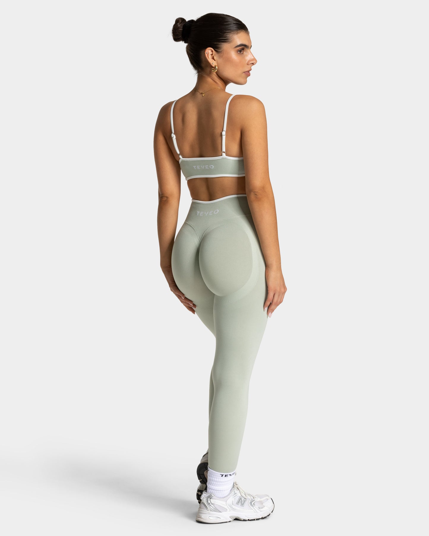 Contrastline Bra ‘Pistachio’