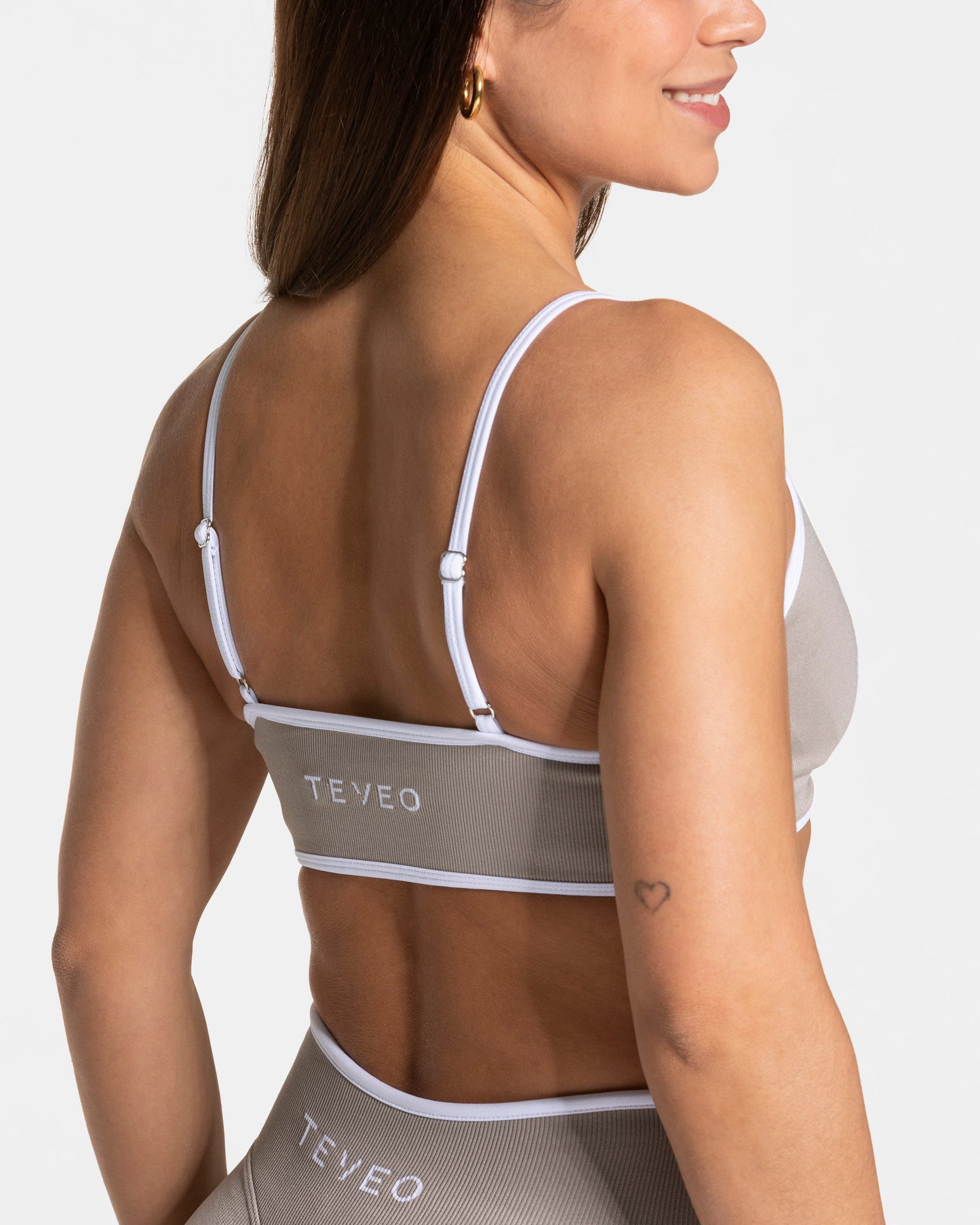 Contrastline Bra ‘Stone’
