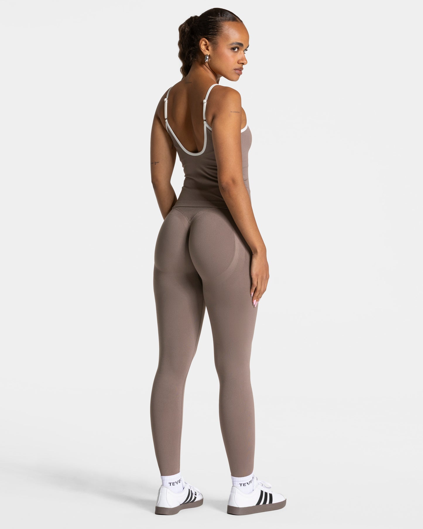 Contrastline Cami Top ‘Mocha’