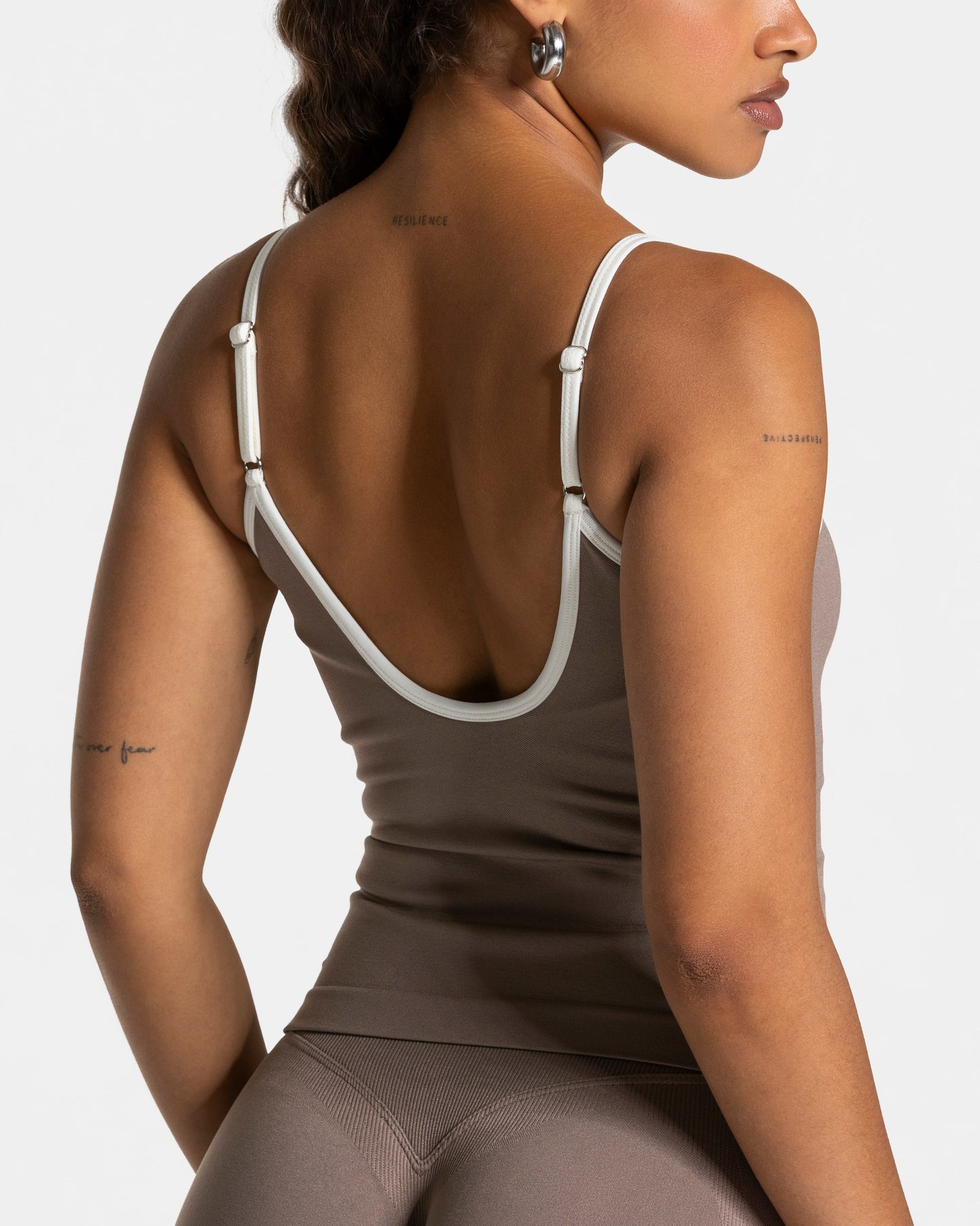 Contrastline Cami Top ‘Mocha’