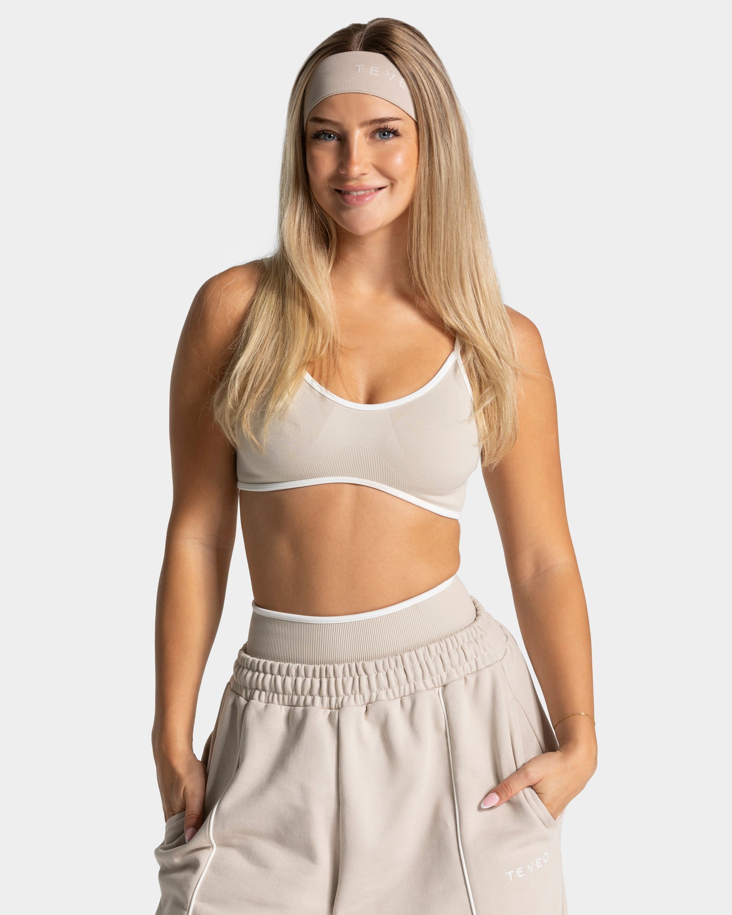 Bandeau Contrastline « Cream »