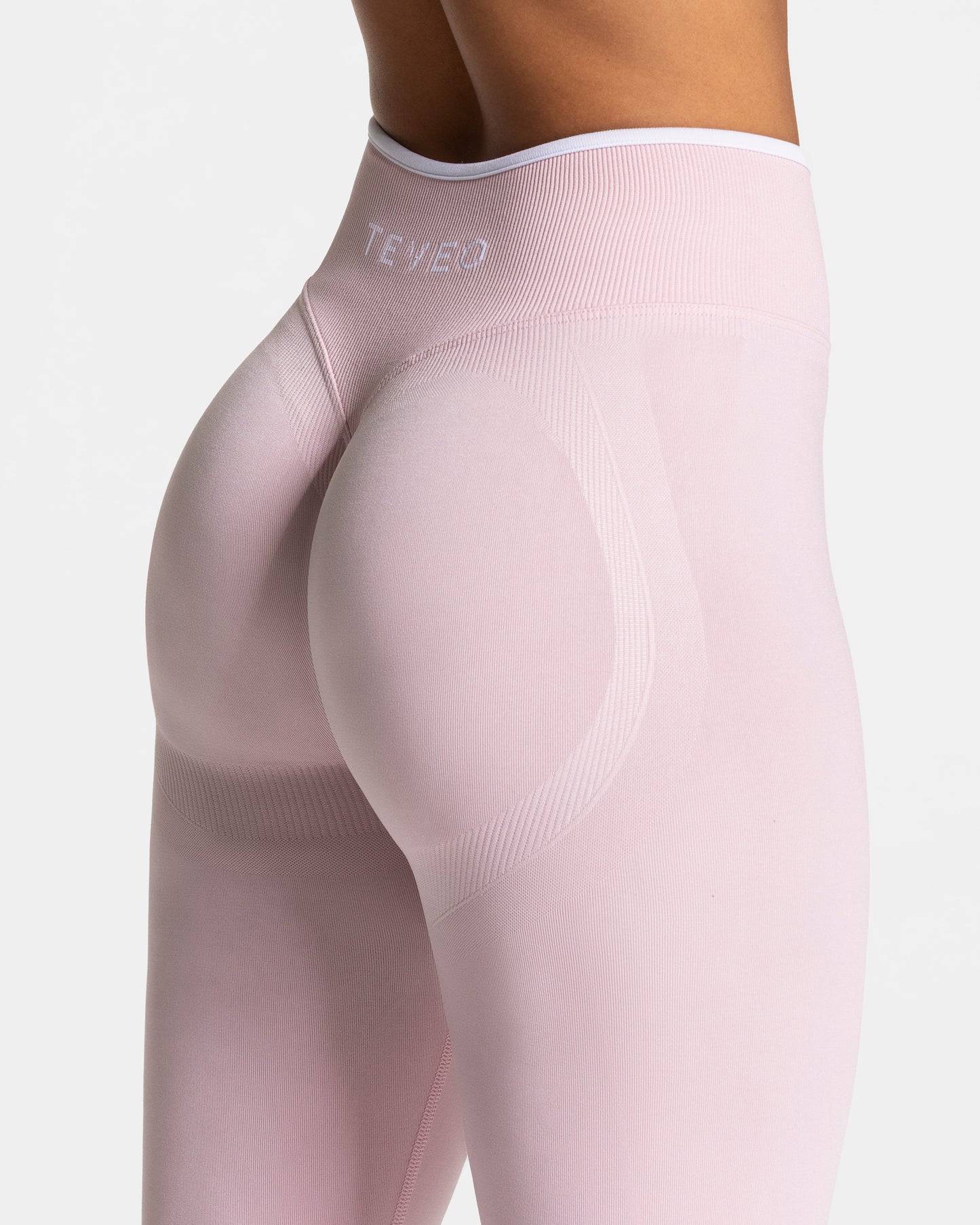 Contrastline Sculpt Scrunch Leggings "Rosa"