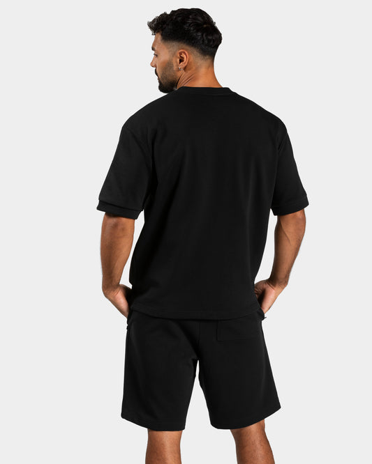 Contrastline Oversized T-Shirt ‘Black’