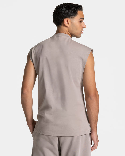 Contrastline Oversized Tank ‘Stone’