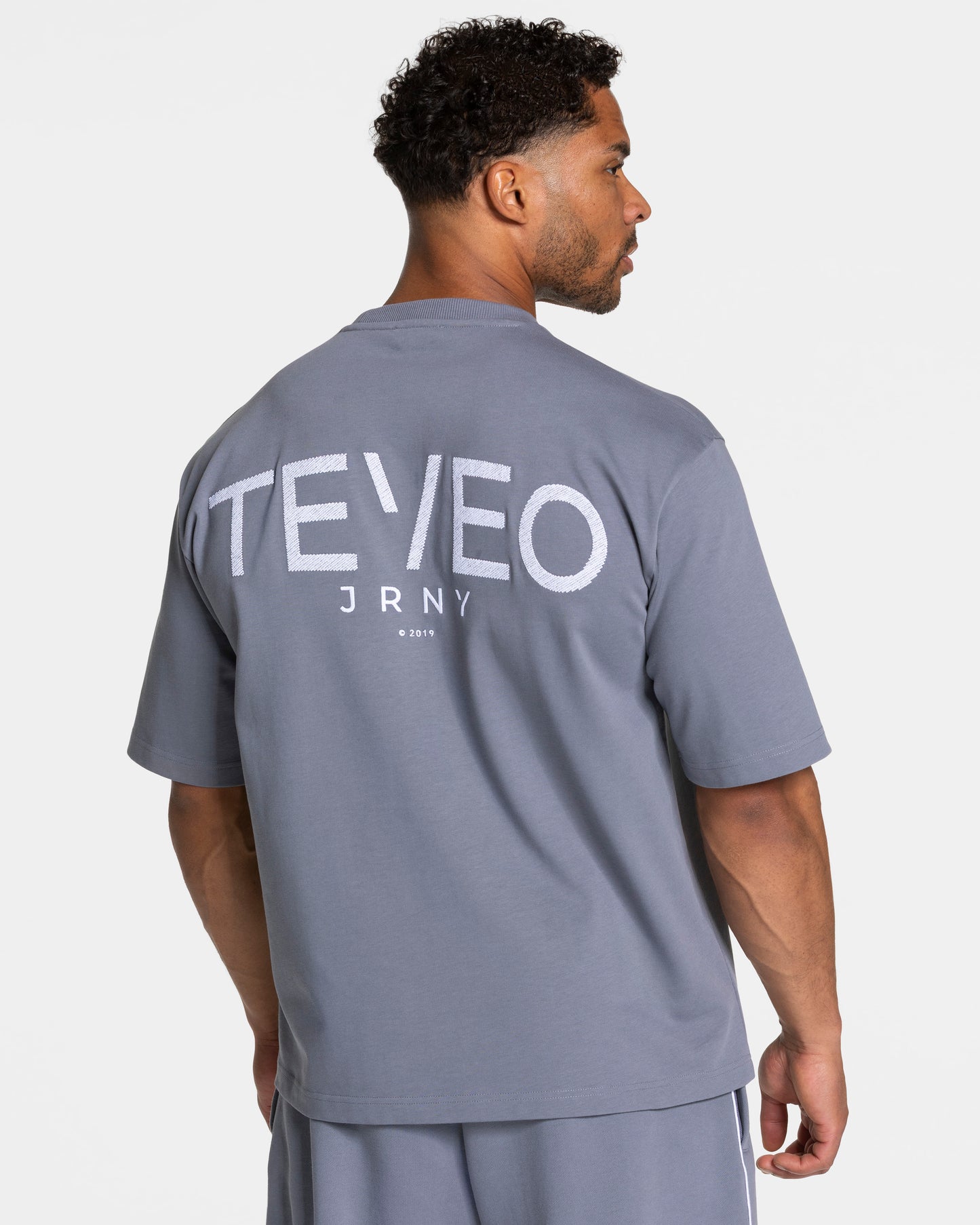 Journey Oversized T-Shirt ‘Ice Grey’