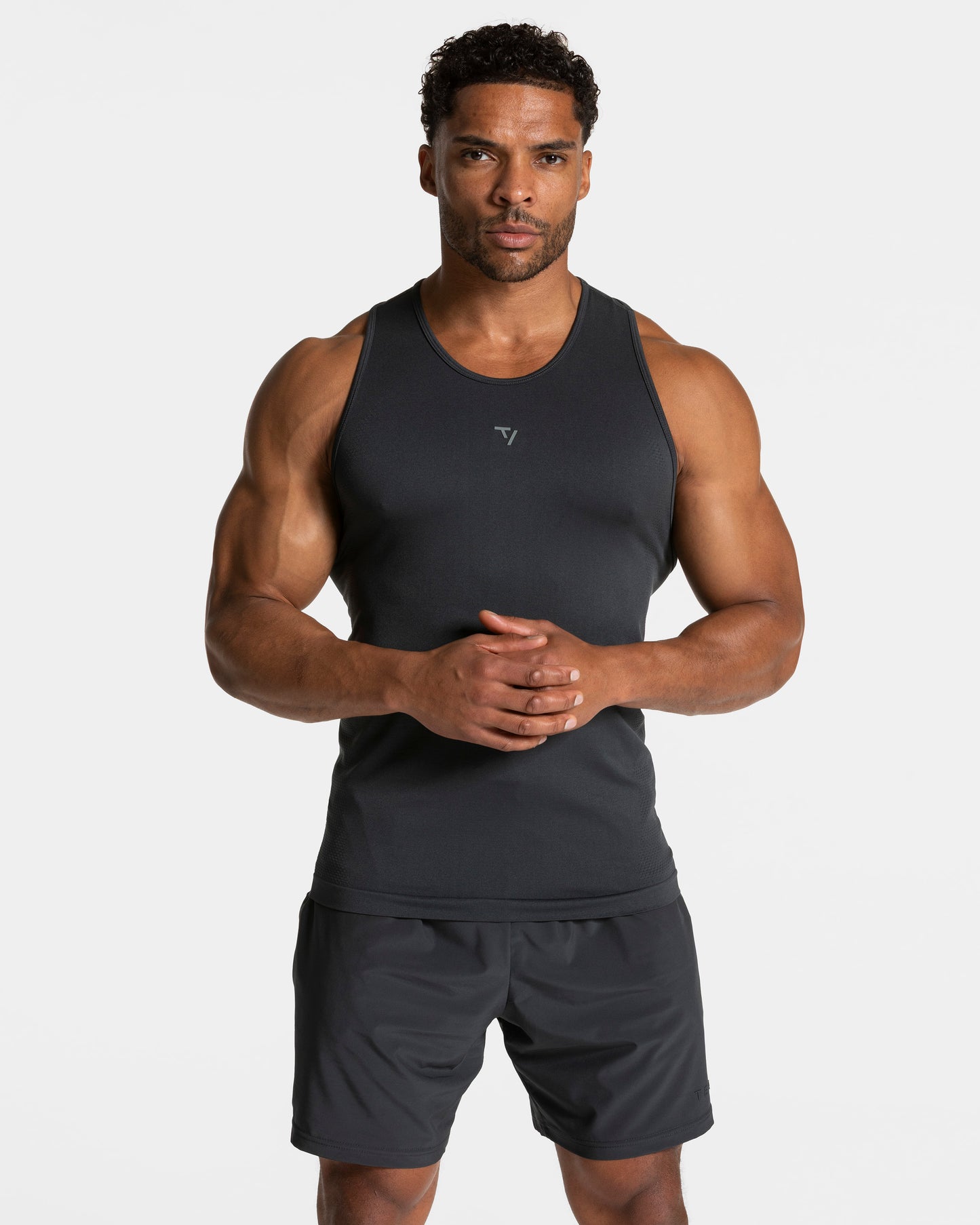 Pace Fitted Tank ‘Gunmetal’